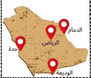 مناطق خدمة الكندي